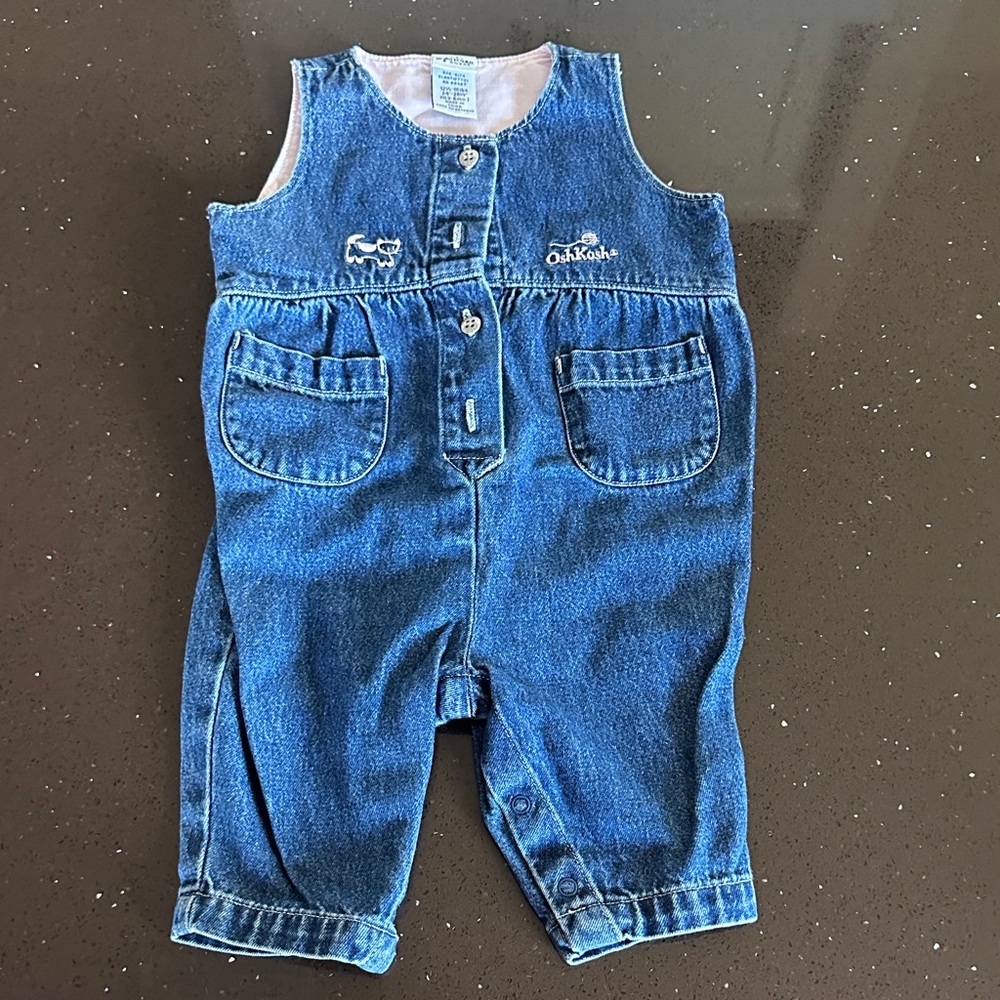 OshKosh B'gosh Classic Blue Kids Overalls